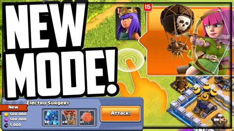 New Game Mode Clash Of Clans Update