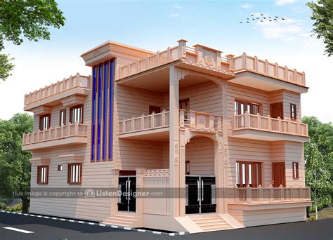 Indian House Front Elevation Photos For Single House Indian House