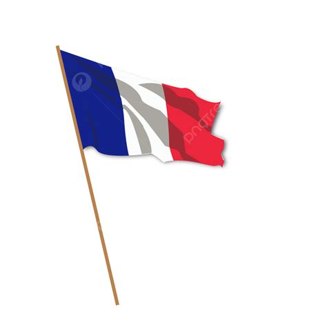 Gambar Bendera Perancis Perancis Bendera Bendera Perancis Melambai Png Dan Vektor Dengan