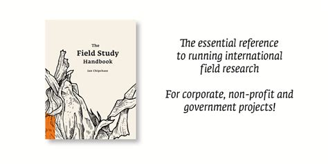 The Field Study Handbook Study Book Design Research Projects