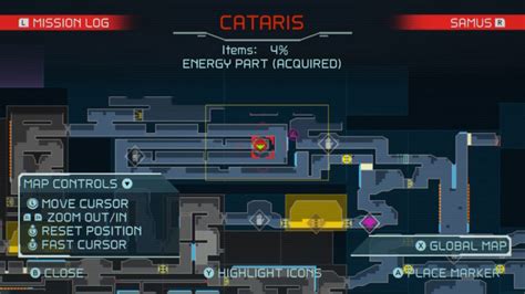 Metroid Dread Cataris Collectibles How To Find All Energy And Missile