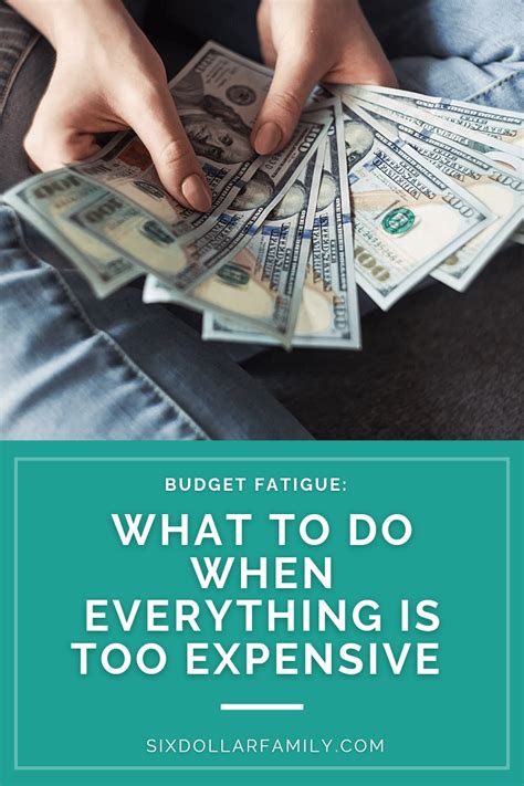 Budget Fatigue What To Do When You Cant Afford To Live