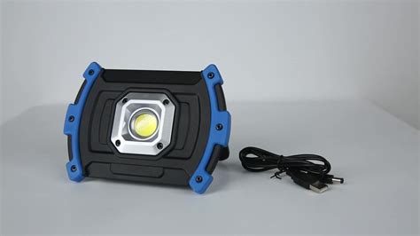 Low Price Accepted Oem Led Tractor Rechargeable Blue Point Portable 18w