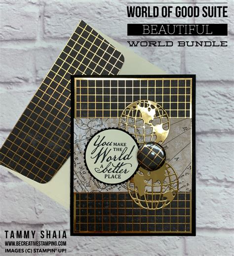 Stampin Up Bundle World Map Dies And Beautiful World Stamp Set Crafts
