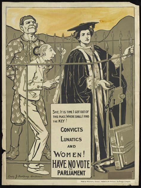 The 100 Year Old Protest Posters That Show Womens Outrage Bbc News