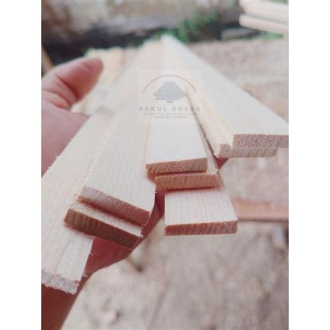 Kayu Dutch Teak Wood Thin Batten Trim Ex Pallet 2x120 Cm Shopee Philippines