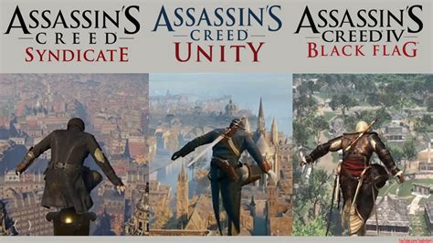 Highest Viewpoint Comparison Assassin S Creed Origins Vs Syndicate Vs