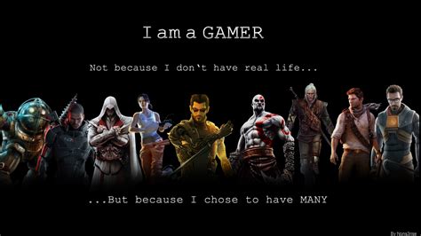 Iamagamerbythenons3nse D5aomlwpng 1920×1080 Gamer Hd Quotes