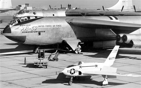 Fdra Fuerza Aérea Avión Experimental Northrop X 4 Bantam