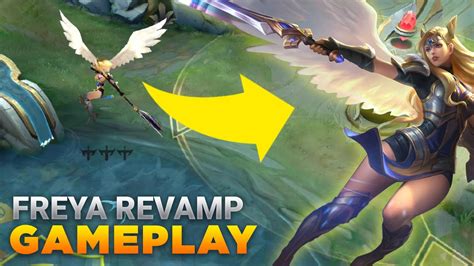 Revamp Freya Gameplay Mobile Legends Bang Bang Youtube
