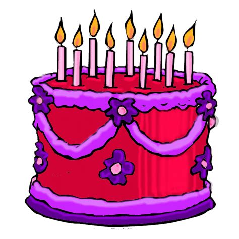 Birthday Cake Animated Clipart Best
