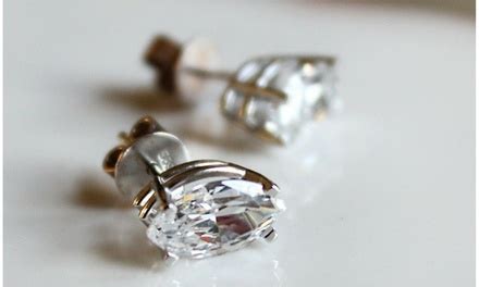 Up To 88 Off On Sterling Silver 2 00 CTTW Mar Groupon Goods