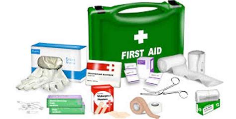 First Aid Kit Guidelines Cornetts Corner