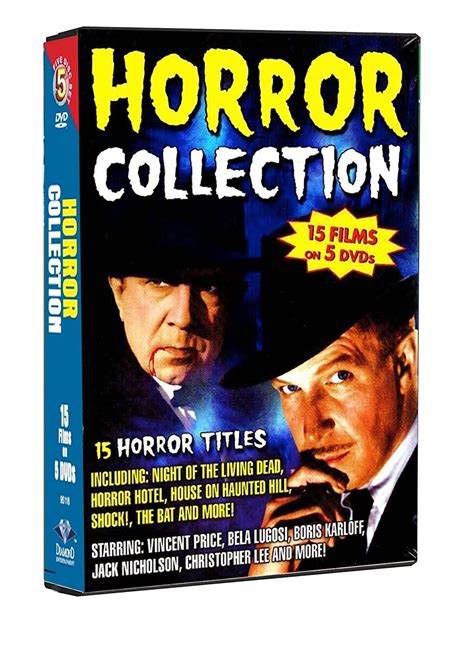 Horror Collection 15 Films Night Of The Living Dead Horror Hotel