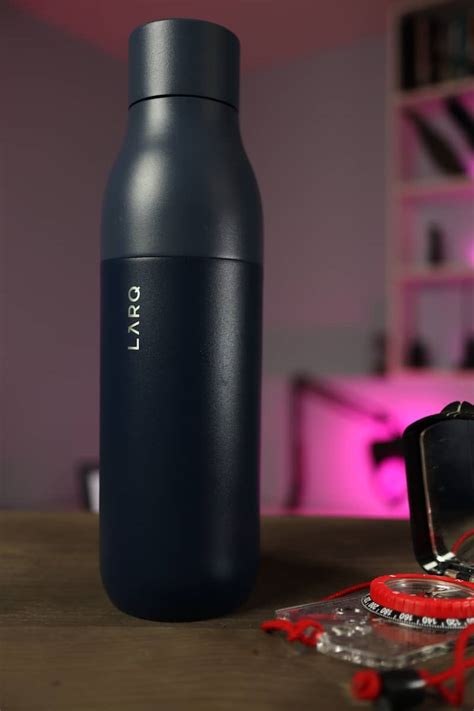 Larq Water Bottle Review A Virus Killing Machine Well Rigged