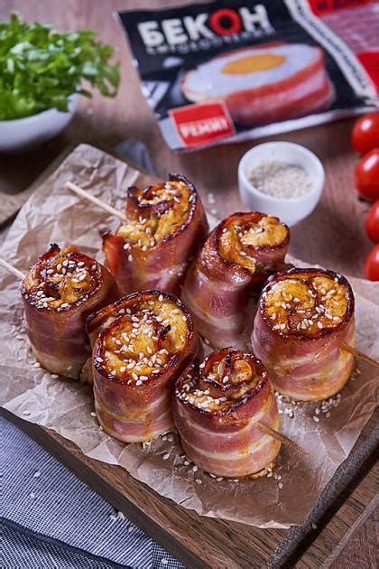 Нежные «Улитки» из куриной грудки с бекончиком РЕМИТ - простой и ...