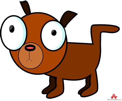 Brown Dog Cartoon Clipart Best