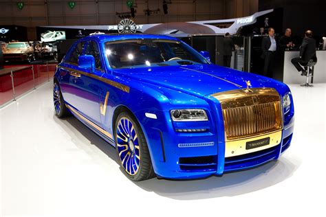 Carscoop New Mansory Rolls Royce Ghost Skips On The Gold Flakes