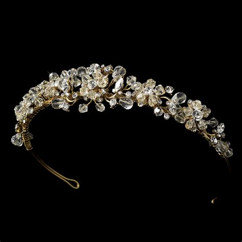 Couture Swarovski Crystal Bridal Headpiece Elegant Bridal Hair