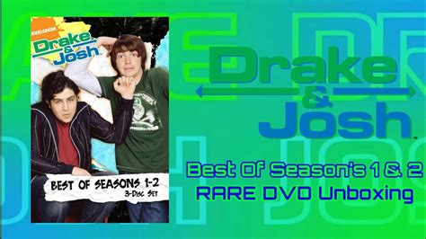 Drake And Josh Best Of Seasons 1 And 2 Extremely Rare Dvd Unboxing Youtube