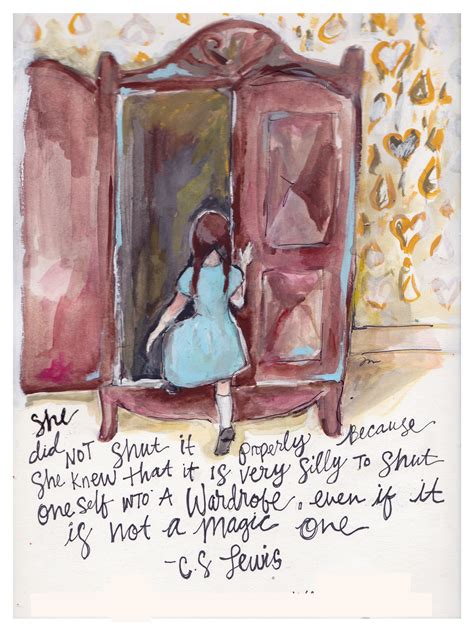 The Lion the witch and the wardrobe CS Lewis quotes C.S. | Etsy