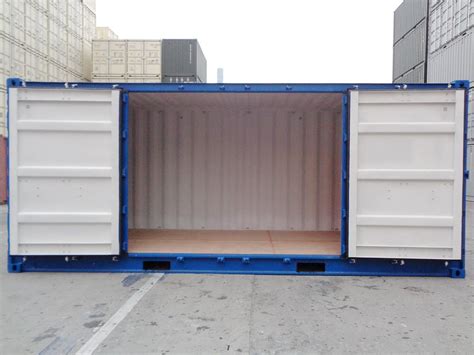 20 Fuß Container Mit Seitenöffnung Öffnung An Der Längsseite Mc