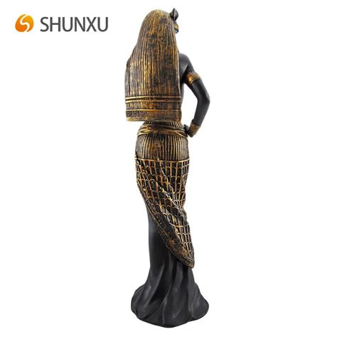 10 75 Inch Flirty Bastet Egyptian Mythological Goddess Statue Figurine Home Standing Decor