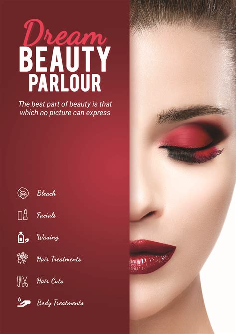 beauty parlor brochure beauty salon posters makeup poster beauty posters