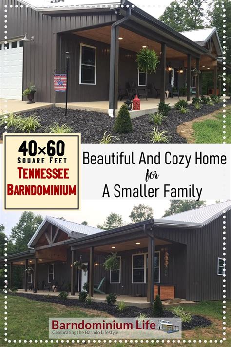 Depending on what type of post frame building you're looking to construct will determine which style you will need. 40x60 Tennessee Barndominium in 2020 | Metal house plans, Barn house plans, Pole barn house plans