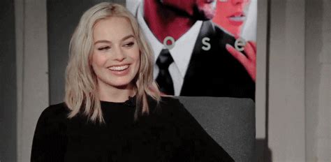 According Margot Robbie  Find And Share On Giphy