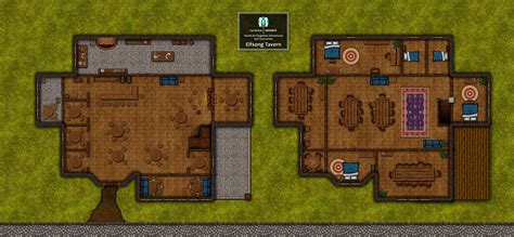 Avernus Elfsong Tavern 41x19sq Rroll20