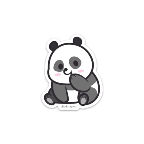 The Panda Sticker Elephant Stickers Cute Stickers Animal Stickers
