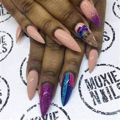 This African Printinspired Nail Art Captures The Spirit Of The