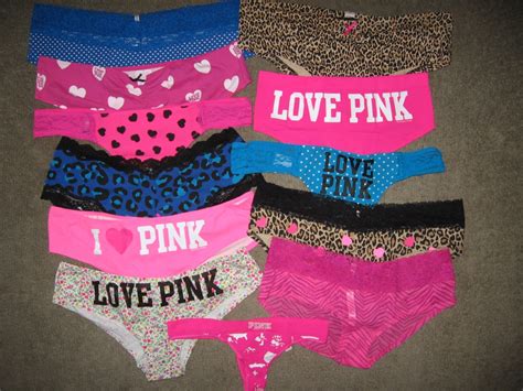 New Victorias Secret Pink Underwear Panties Sizes M L Ebay
