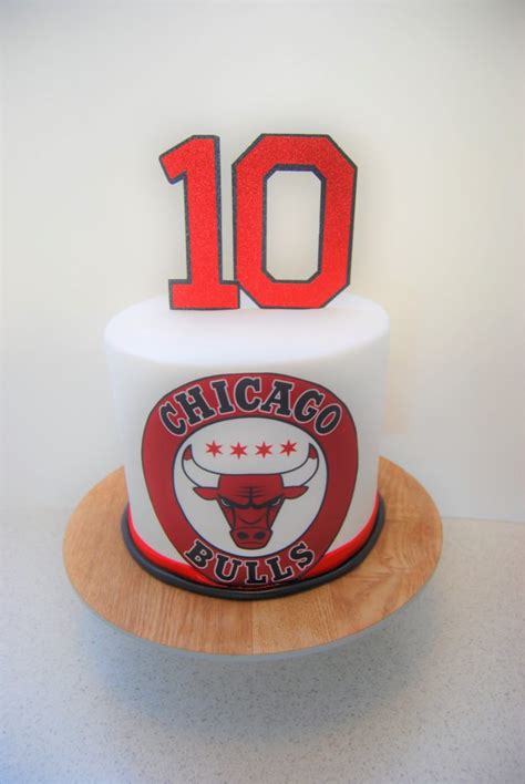 Chicago Bulls Cake 249 Temptation Cakes Temptation Cakes