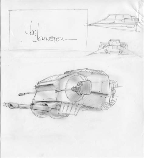 Joe Johnston Star Wars Art Star Wars Concept Art Star Wars Vehicles