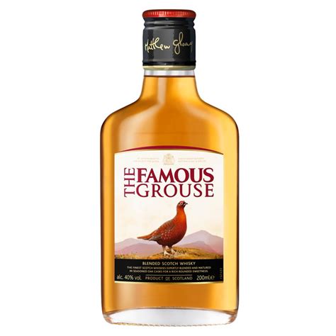 The Famous Grouse Finest Blended Scotch Whisky 20cl Bb Foodservice