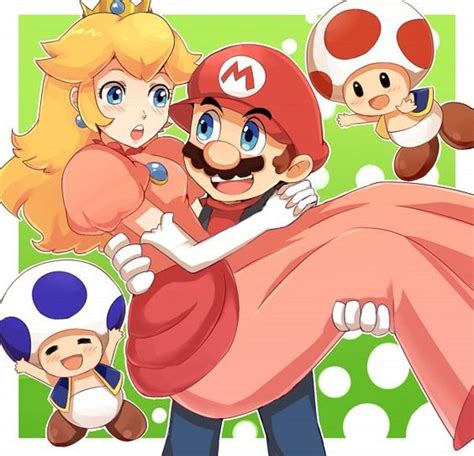 Image Result For Super Mario Fan Art Anime Arte Super Mario Princesa Peach Arte Del Universo