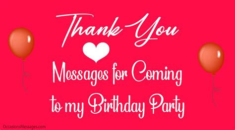 thank you messages for attending birthday party hot sex picture