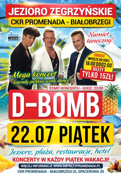 D Bomb Do Końca Naszych Dni - Białobrzegi: W piątek w Promenadzie wystąpi D-BOMB - Wirtualny Nowy Dwór