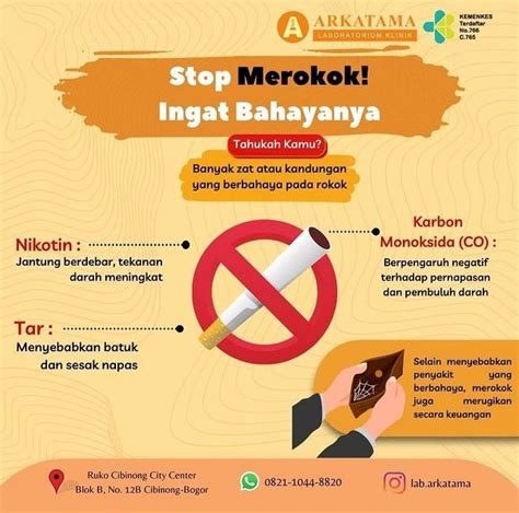 Stop Merokok Ingat Bahayanya Atmago