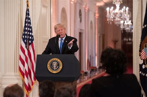 Trump Shows At News Conference After Midterm Loss In The House Its