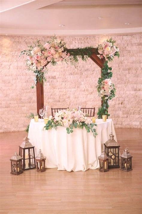 Rustic Head Table Decorations Photos