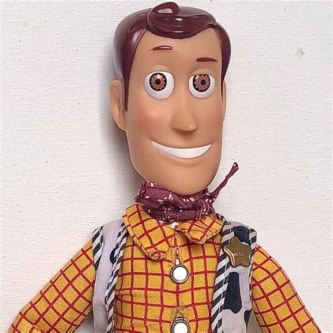 Vintage 1995 Thinkway Toy Story Disney Talking Woody Doll Etsy