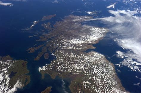 Scotland Viewed From Space Scotland