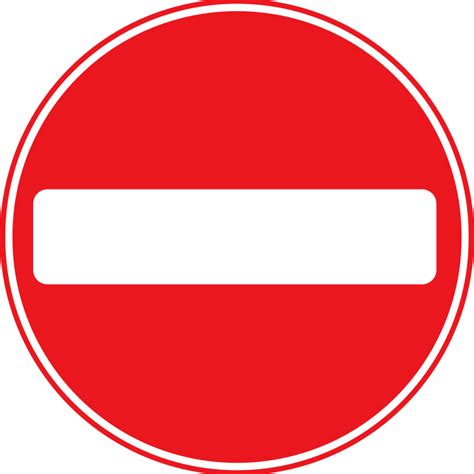 No Entry Sign Clipart Clipart Suggest