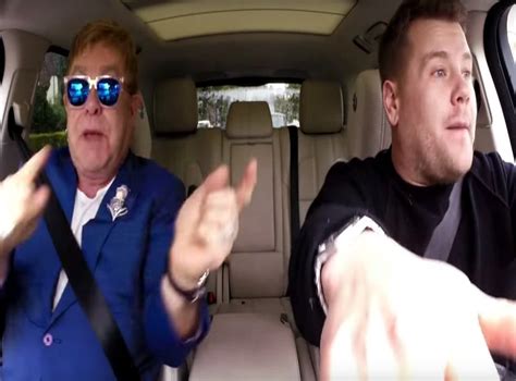 Watch Elton John And James Corden Performed Your Song And Circle Of