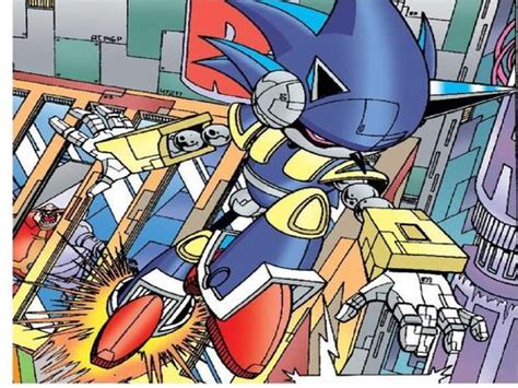 Mecha Sonic Archie Sonic News Network The Sonic Wiki Wikia