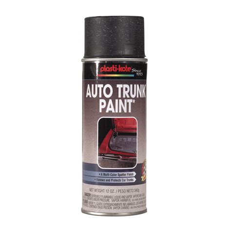 Trunk Spatter Paint 12 Oz Spray Black Grey Black Grey