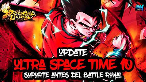 Update Ultra Space Time Summon 10 Toda La Info Dragon Ball Legends